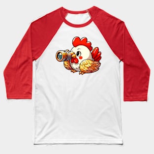 Astronomy chicken Baseball T-Shirt